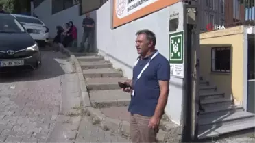 İstanbul'da KPSS maratonu kamerada: İçeri alınmayınca geldiği taksiyle geri döndü