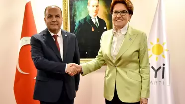 İYİ Parti Genel Başkanı Akşener, Anavatan Partisi Genel Başkanı Çelebi ile bir araya geldi