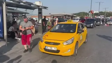 Ticari taksi denetiminde kurallara uymayan sürücülere ceza yağdı