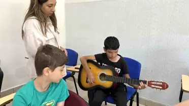 Hacılar Belediyesi Şehit Polis Ahmet Cihan Kilci Kültür Merkezi'nde Müzik Kursları Başladı