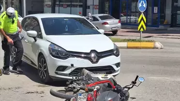 Samsun'un Bafra ilçesinde 3 ayrı trafik kazasında 3 kişi yaralandı