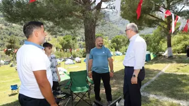 Samsun'da 5. Uluslararası Kapıkaya Doğa Sporları Festivali Başladı