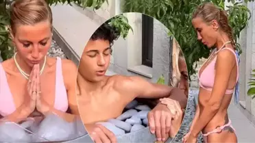 Çağla Şıkel... BUZ DOLU FIÇI İLE İMTİHANI!