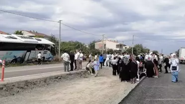 Çanakkale'de Tur Otobüsü Barakaya Çarptı: Şoför Hayatını Kaybetti