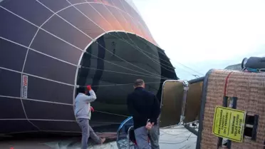 Kapadokya'da Sıcak Hava Balonları Uçmadı
