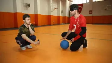 Görme engellilere özgü takım sporu golbolu dijital ortama taşınıyor