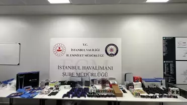 İstanbul Havalimanı'nda Kaçak Ürünlerle Yakalanan 3 Kişi Serbest Bırakıldı