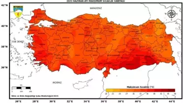 2023 Haziran Ayı Sıcaklık Raporu