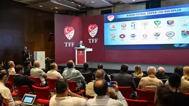 Turkcell Kadın Futbol Süper Ligi'nde 2023-2024 Sezonu Fikstür Çekimi Gerçekleştirildi