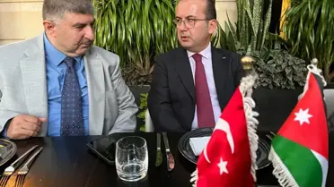 Türkiye'nin Amman Büyükelçisi Ürdünlü iş insanlarıyla ekonomik işbirliğini ele aldı