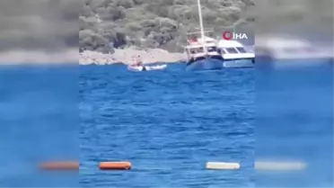 Bodrum'da milyon dolarlık tekne alev topuna döndü