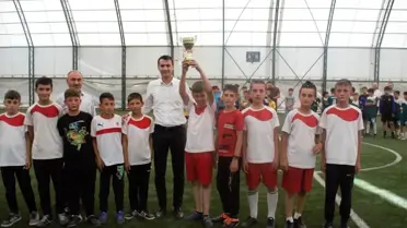 İscehisar'da Kur'an Kursu Öğrencilerine Futbol Turnuvası Ödül Töreni