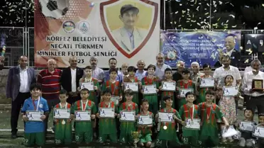 Körfez Belediyesi Minikler Futbol Turnuvası Heyecanlı Finalle Sonuçlandı