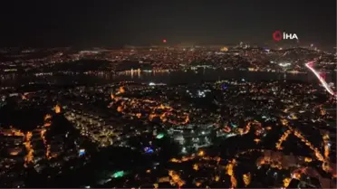 İstanbul'da hayran bırakan Süper Ay manzarası