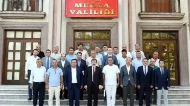 Muğla Kaymakamı ve Muhtarlar Termik Santralleri Ziyaret Etti