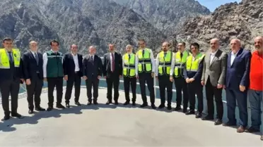 Yusufeli Barajı ve Hidroelektrik Santrali'nde Elektrik Üretimi Başlıyor