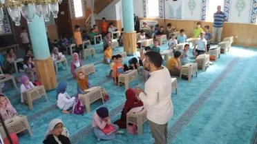 Amasya'da Cami Market Uygulaması ile Kur'an Kursuna Gelen Çocukların Sayısı İkiye Katlandı