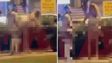 Alanya'da sokak ortasında cinsel ilişkiye girdiler