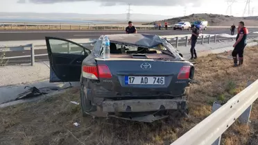 Çanakkale'de trafik kazası: 1 yaralı