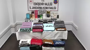 Eskişehir Alpu'da Gümrük Kaçağı Kozmetik ve Giyim Ürünleri Ele Geçirildi
