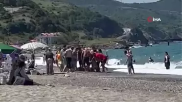 Vatandaşlar Boğulma Tehlikesi Geçiren Şahsı Kurtardı
