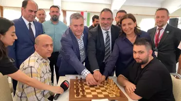 Çubuk Belediyesi Uluslararası Satranç Turnuvası Başladı