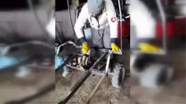Mercedes alamayınca kendi arabasını yaptı