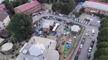Van Gölü için pedal çeviren bisiklet tutkunları Bitlis'e ulaştı