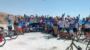 Van Denizi Bisiklet Festivali, Kadına Yönelik Şiddetin Önlenmesi İçin Farkındalık Oluşturuyor
