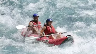 Antalya'da Köprüçay'da Rafting Heyecanı