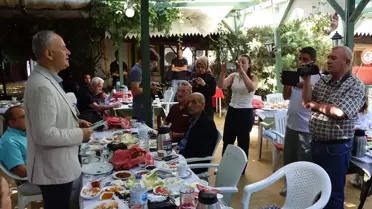 Kırklareli Ticaret Borsası Başkanı Toprak Mahsulleri Ofisi'ni ziyaret etti