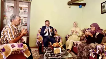 Bilecik Valisi Dr. Kemal Kızılkaya, Şehit Mehmet Bilgin'in Ailesiyle Buluştu