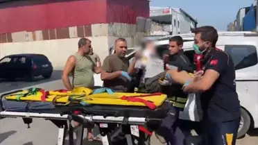 Tarsus'ta otomobil ile hafif ticari araç çarpıştı: 2 çocuk yaralandı