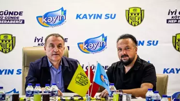 MKE Ankaragücü, Kayın Su ile sponsorluk anlaşmasını yeniledi