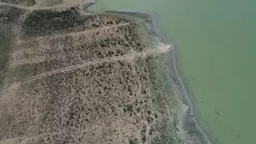 Tekirdağ'daki Bıyıkali Göleti'nde Su Seviyesi Düştü