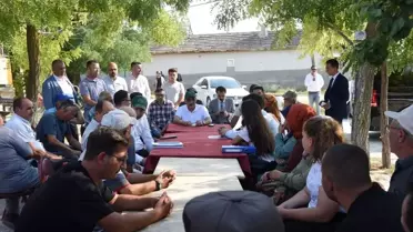 AK Parti Milletvekili Fatih Dönmez, Çifteler ilçesinde ziyaretlerde bulundu