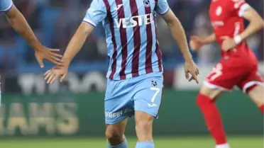 Trabzonspor'da Edin Visca'nın sağ kasık bölgesinde zorlanma ve kanama tespit edildi