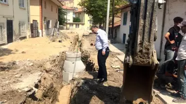 Emet İlçesinde Alt Yapı Çalışmalarının Yüzde 70'i Tamamlandı