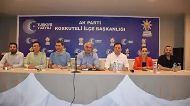 Kültür ve Turizm Bakanı Ersoy, Korkuteli'de muhtarlarla bir araya geldi