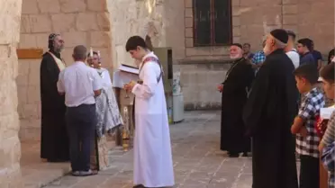 Midyat'ta Meryem Ana için anma ayini düzenlendi