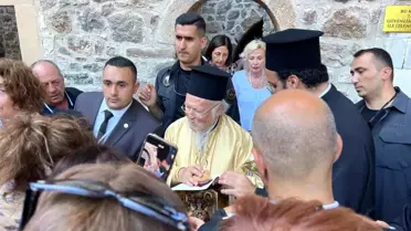 Patrik Bartholomeos: 'Kuzeydeki komşularımız Rusya ve Ukrayna arasındaki savaşın sulh yoluna varması için dua ettik'