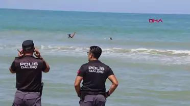 Samsun'da Denizde Boğulma Tehlikesi Geçiren 2 Kız Kardeş ve Kuzenleri Kurtarıldı