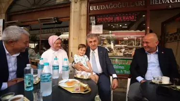 AK Parti Genel Başkan Yardımcısı Hayati Yazıcı, Çanakkale'de Esnaf Ziyaretinde Bulundu