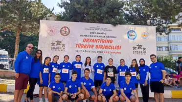 Manisalı Sporcular Oryantiring Türkiye Şampiyonası'nda Büyük Başarı Elde Etti