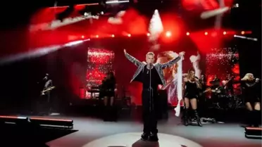 Robbie Williams Bodrum'da Sahne Aldı