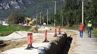 Muğla Büyükşehir Belediyesi Ören Mahallesi'nde Kanalizasyon ve Atıksu Arıtma Tesisi Projesini Başlattı