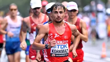 Milli sporcu Salih Korkmaz, Dünya Atletizm Şampiyonası'nda olimpiyat kotası aldı
