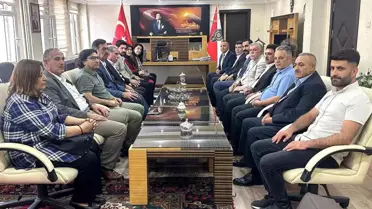 AK Parti Ağrı Milletvekili Kilerci, İl Emniyet Müdürü İpar'ı ziyaret etti