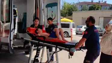 İnegöl'de 9 yaşındaki çocuğa çaydanlıkta kaynar su banyosu