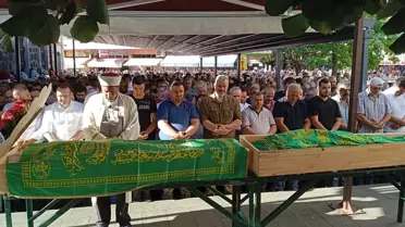 Görele'de Tır ve Otomobil Çarpışması Sonucu Hayatını Kaybeden 2 Kişinin Cenazesi Defnedildi